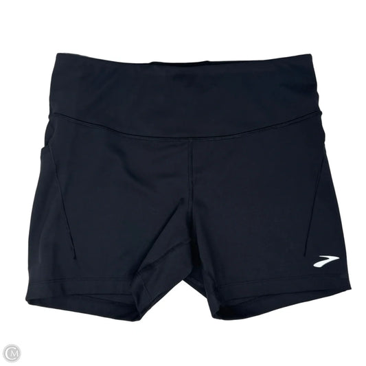 Athletic Shorts By Brooks In Black, Size: L