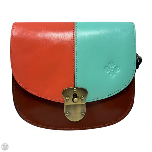 Bettina Saddle Crossbody Designer By Patricia Nash, Size: Medium