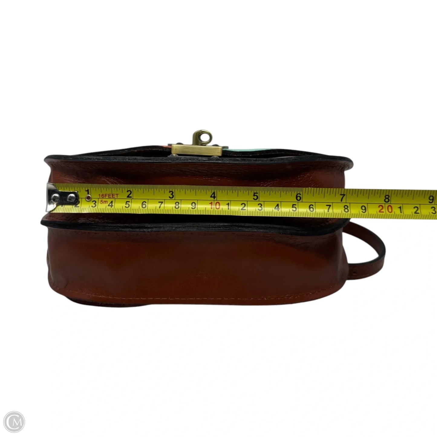 Bettina Saddle Crossbody Designer By Patricia Nash, Size: Medium