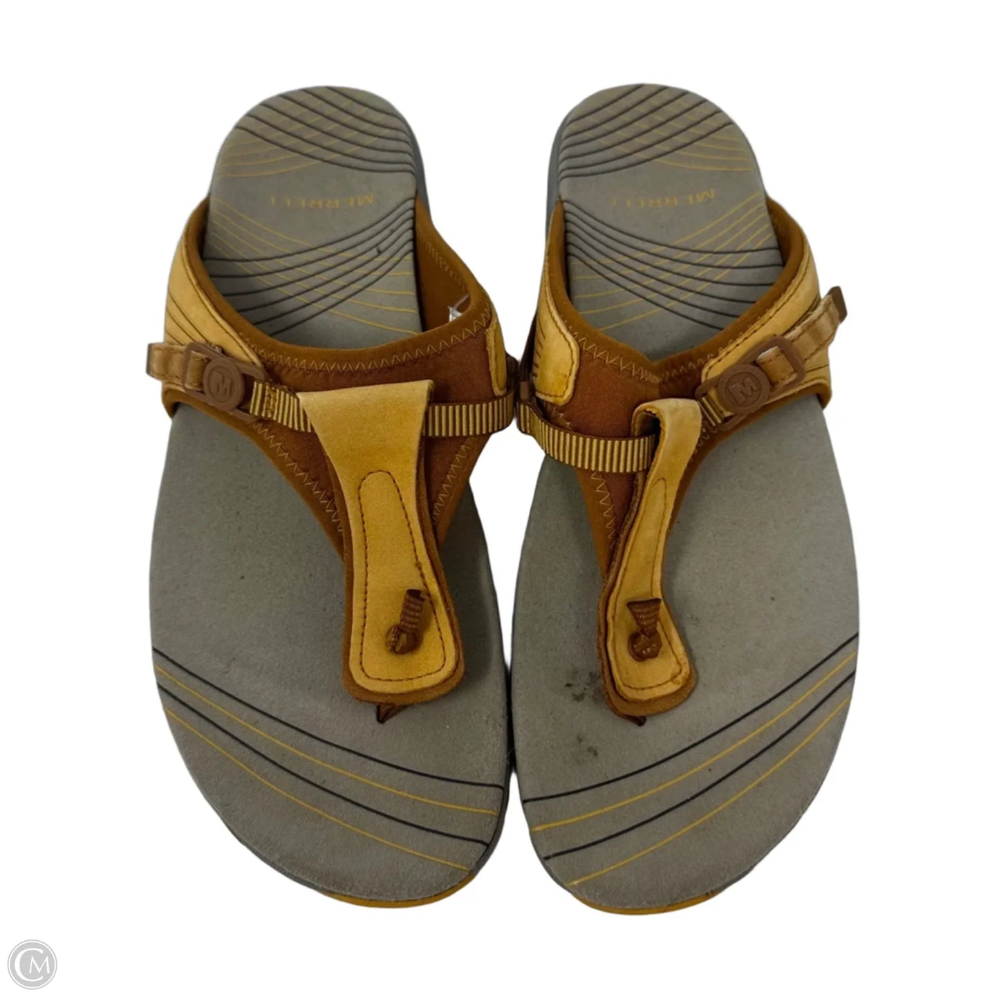 Sandals Sport By Merrell In Tan, Size: 9