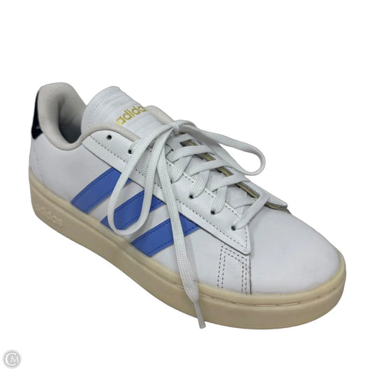 Grand Court Shoes Athletic By Adidas In Blue & White, Size: 8.5