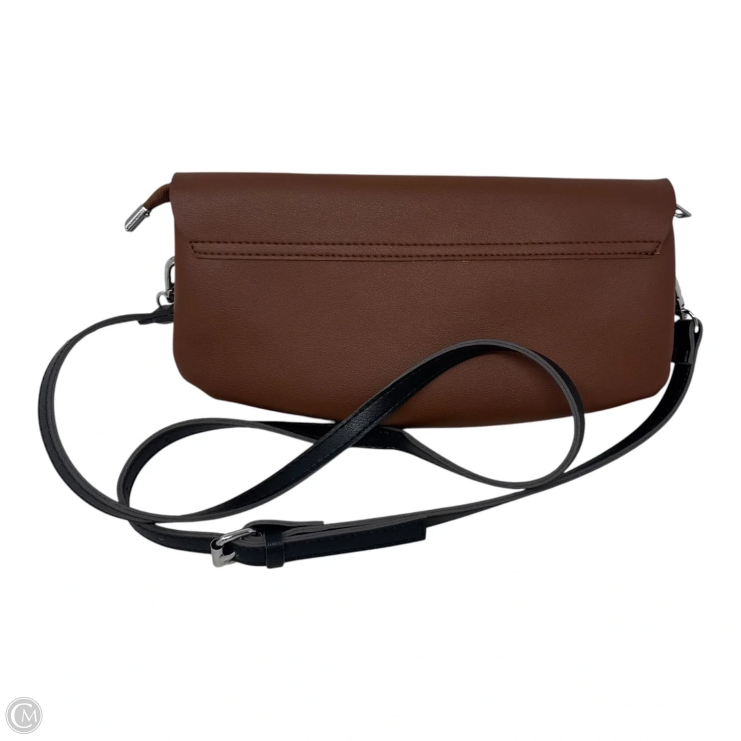 Crossbody Leather Unbranded, Size: Medium