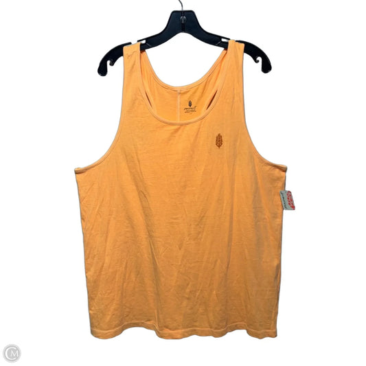Rundown Athletic Tank By Free People In Orange, Size: L