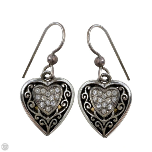 Reno Heart French Wire Earrings By Brighton