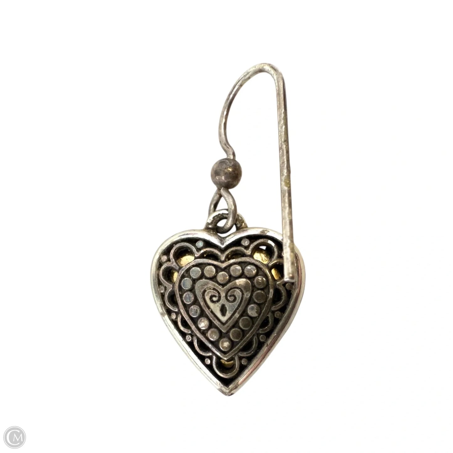 Reno Heart French Wire Earrings By Brighton