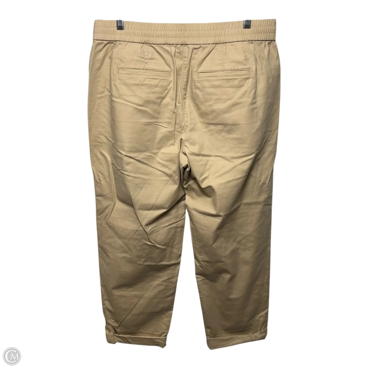 Pants Cropped By Talbots In Tan, Size: M