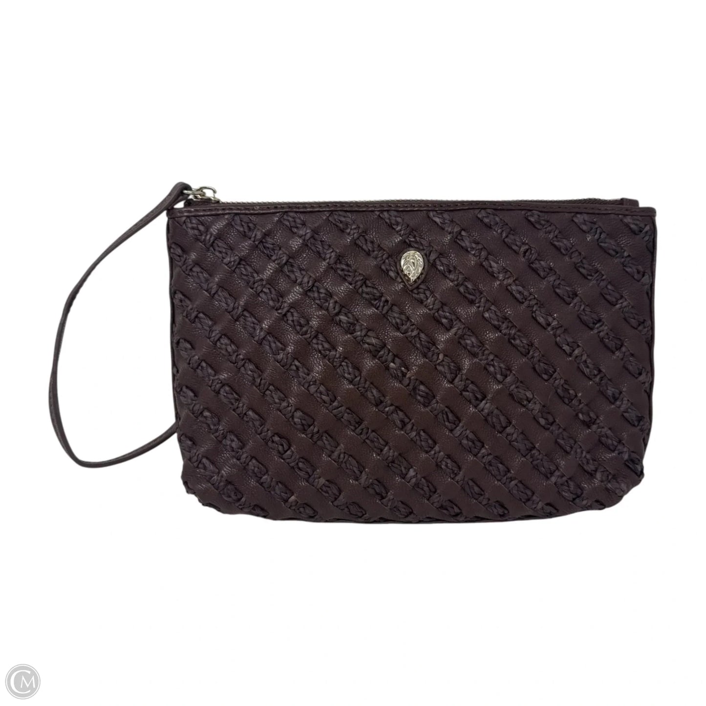 Woven Wristlet Leather By Helen Kaminksi, Size: Medium