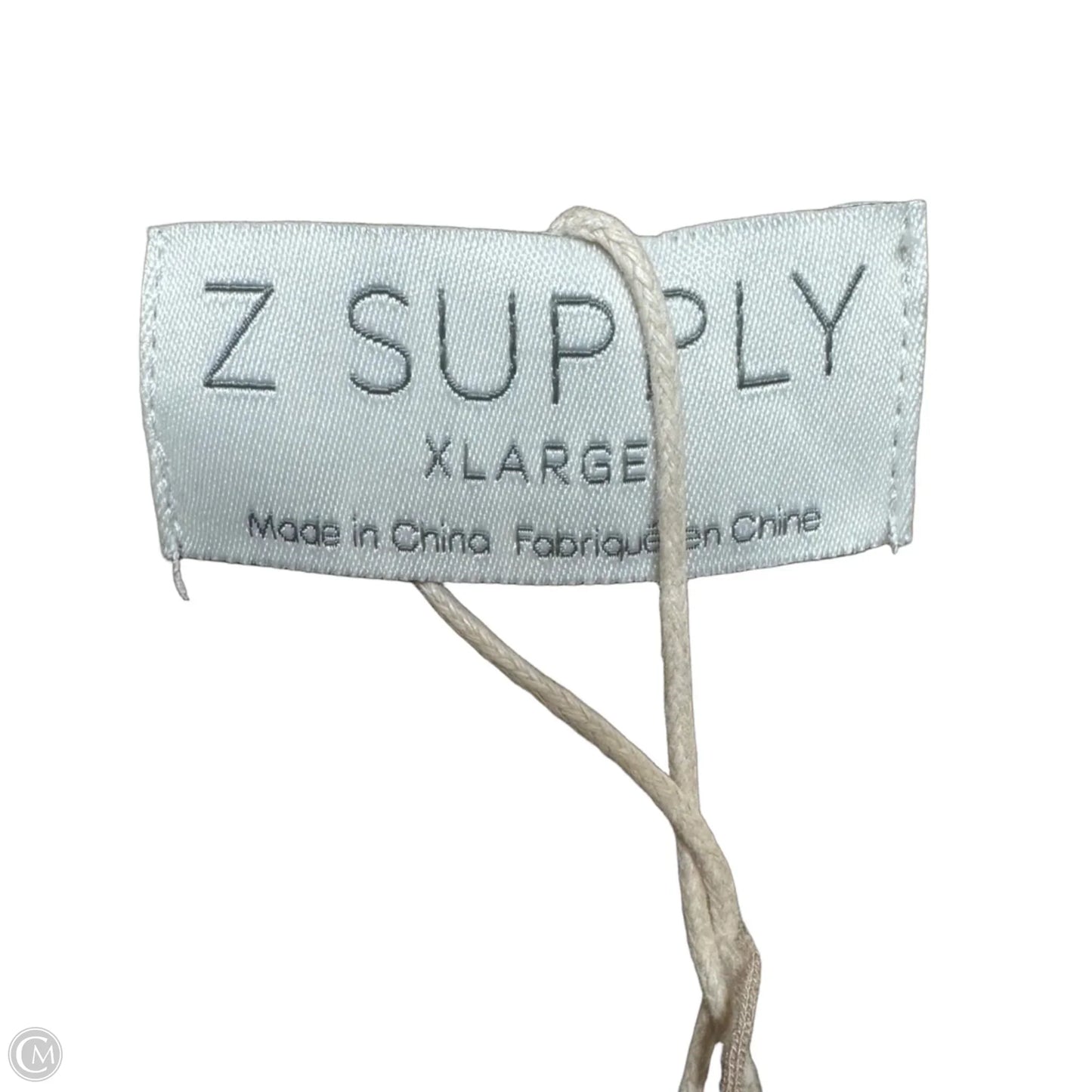 All Day Cropped Washed Jacket By Z Supply In Tan, Size: Xl