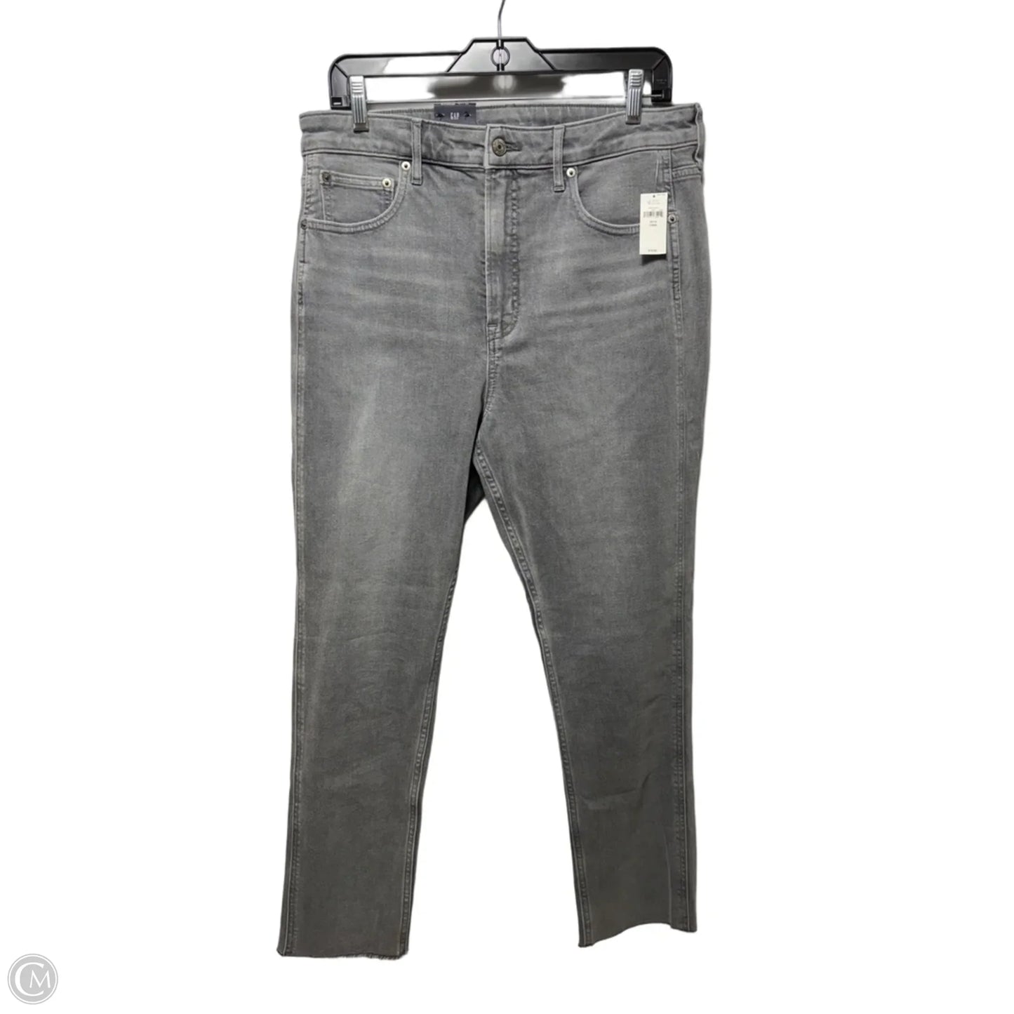 Sky High Vintage Slim Jeans By Gap In Grey Denim, Size: 14l