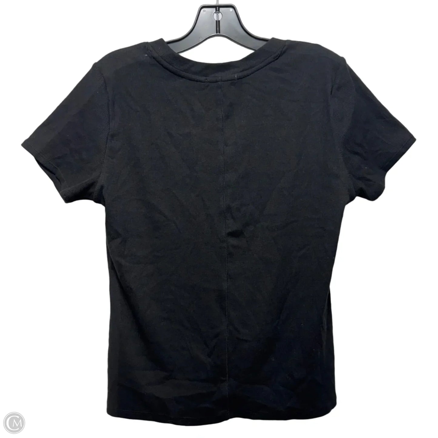 Top Short Sleeve Basic By Z Supply In Black, Size: Xl