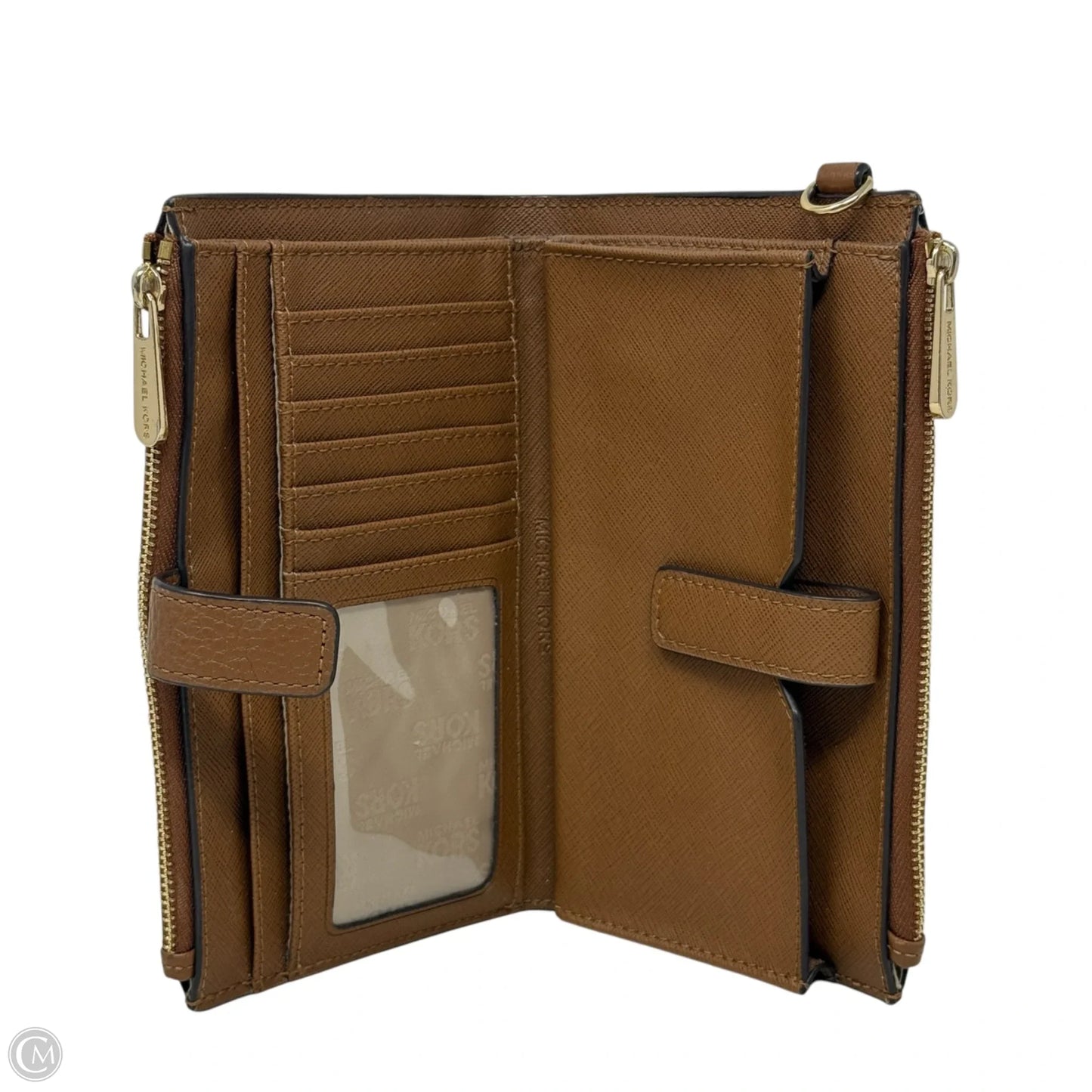 Jet Set Large Leather Smartphone Wristlet Wallet
By Michael By Michael Kors, Size: Large