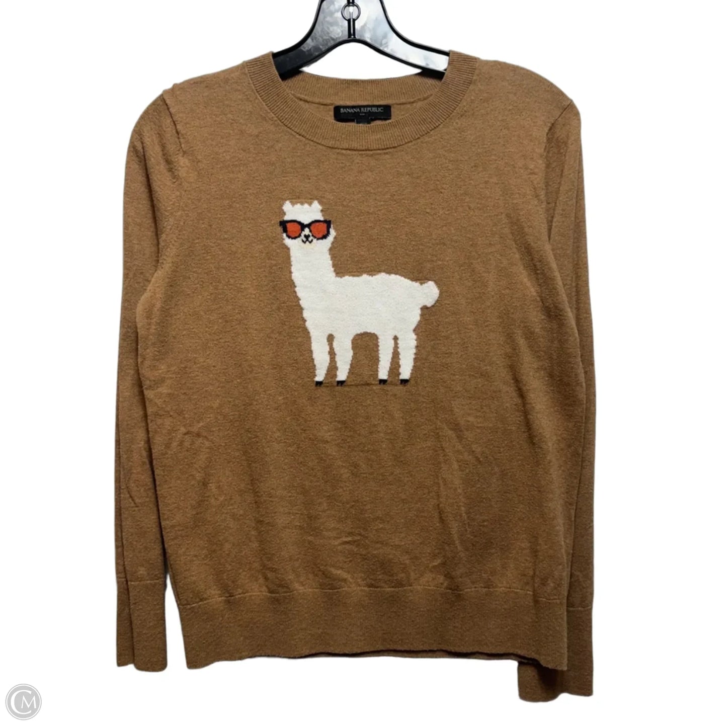 Sweater By Banana Republic In Tan, Size: Sp
