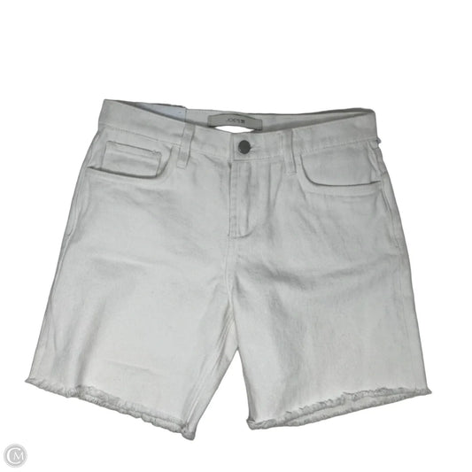 The 7” Lara Bermuda Shorts By Joes Jeans In White Denim, Size: 0/25