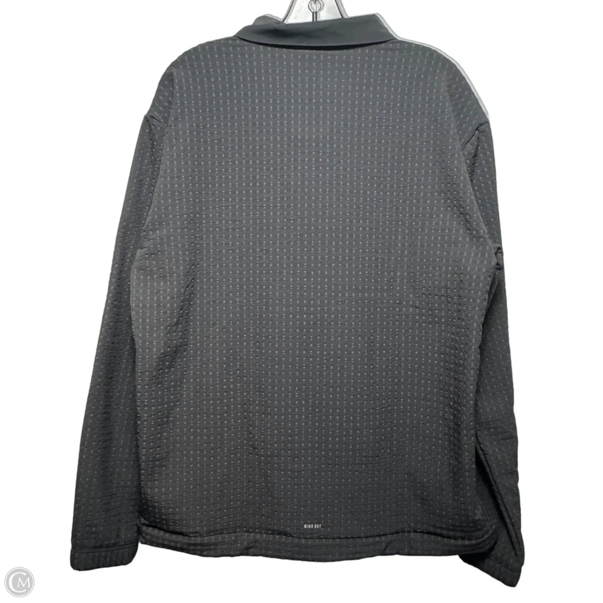 Athletic Jacket By Adidas In Black, Size: M