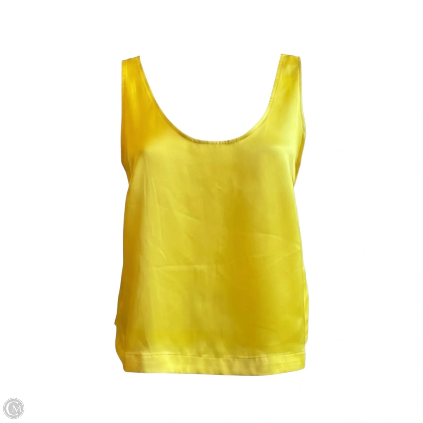 Tank Top By Loft In Yellow, Size: Xs