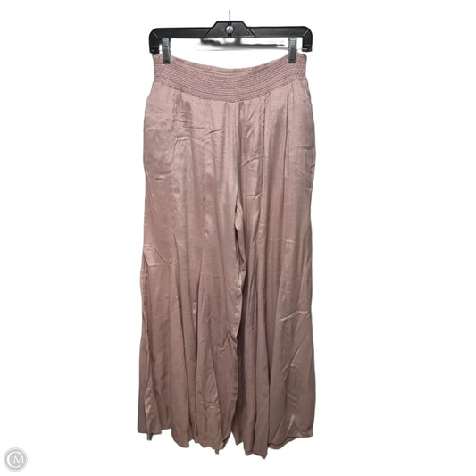 Pants Wide Leg Bell Bottom By Sundance In Pink, Size: Xs
