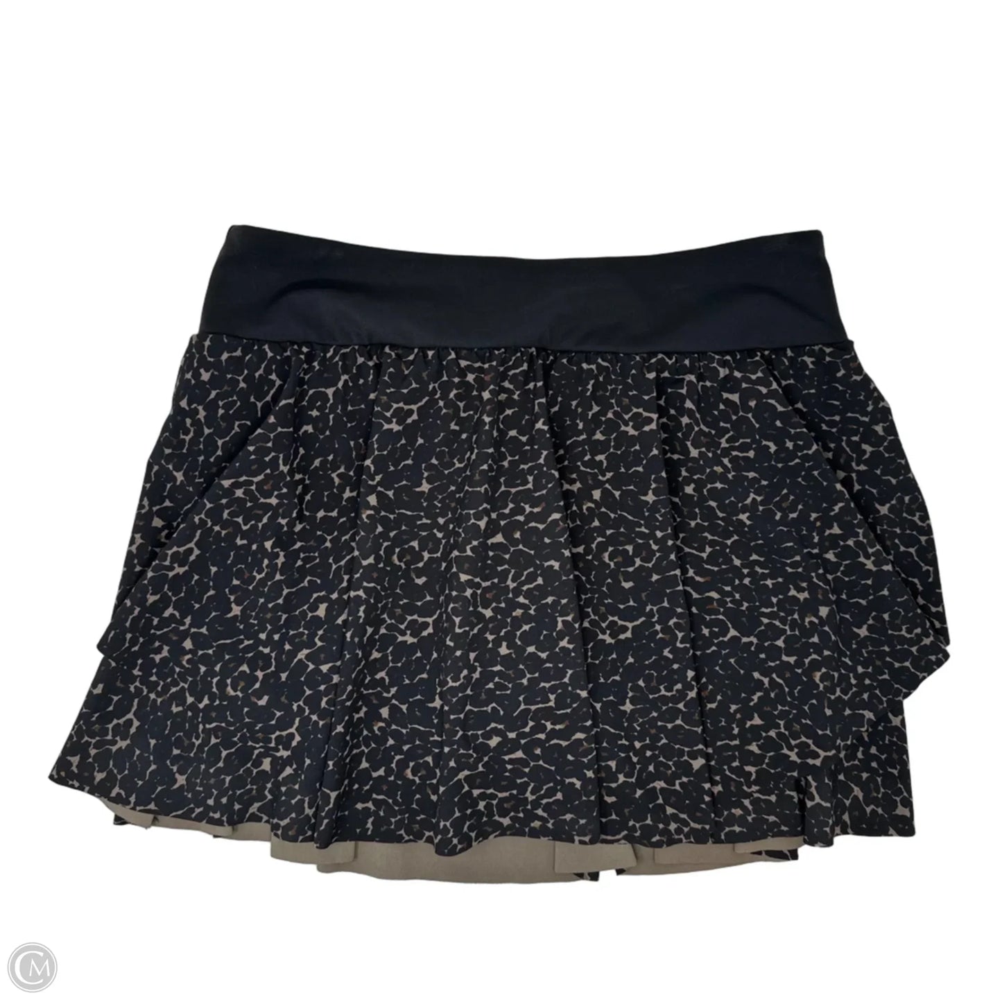 Athletic Skort By Varley In Animal Print, Size: M