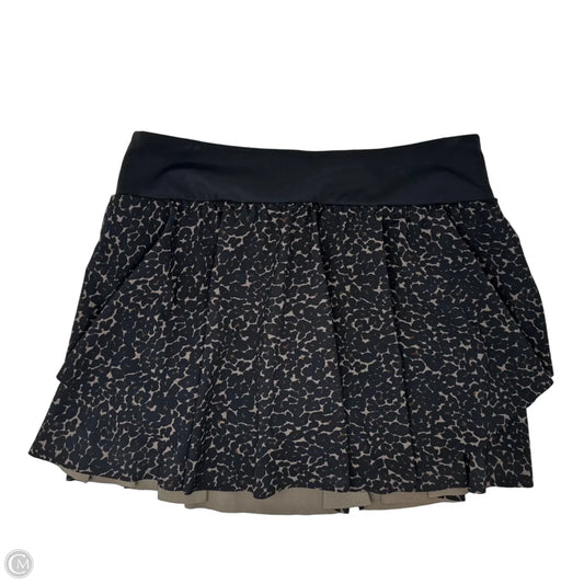 Athletic Skort By Varley In Animal Print, Size: M