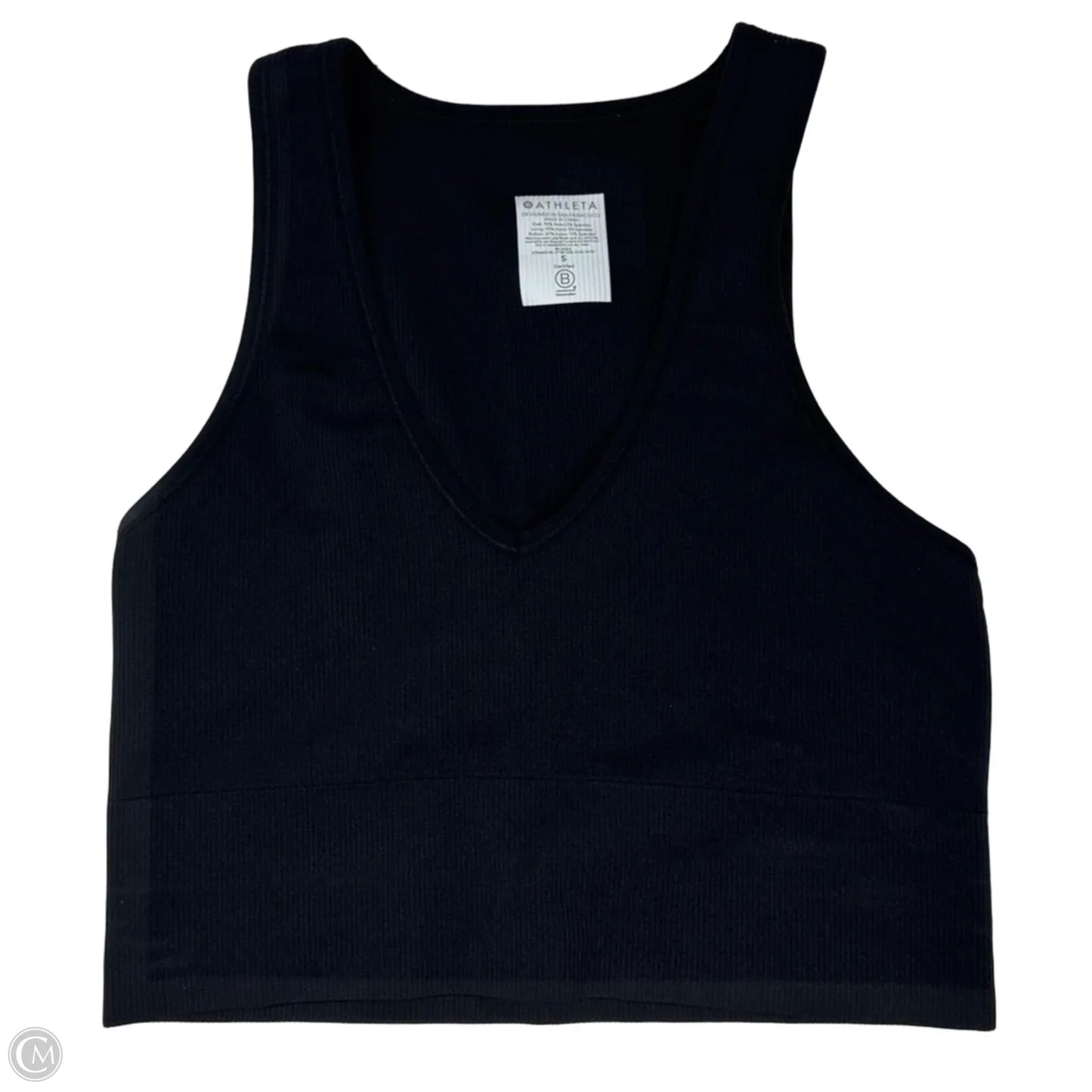 Athletic Tank Top By Athleta In Black, Size: S
