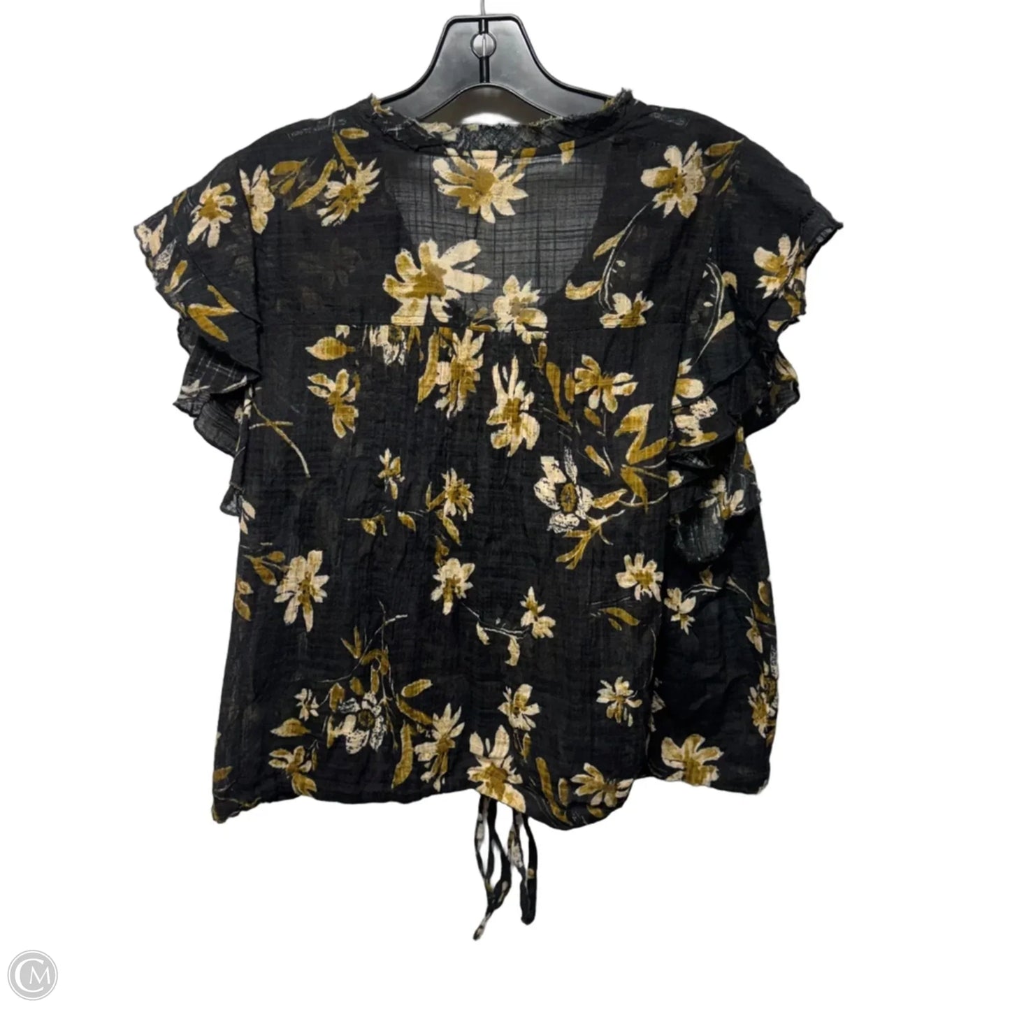 Top Sleeveless By Free People In Floral Print, Size: L