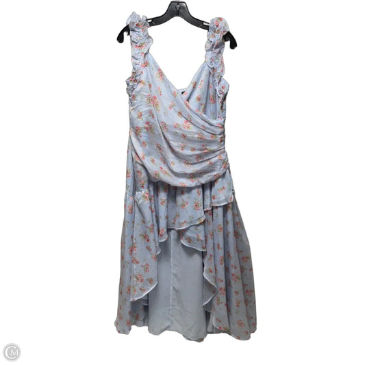 Dress Casual Maxi By Abercrombie And Fitch In Floral Print, Size: XL P