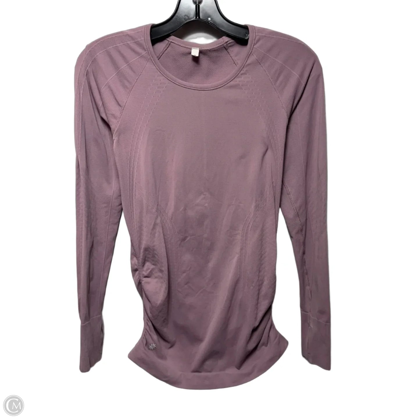 Athletic Top Long Sleeve Crewneck By Athleta In Mauve, Size: Xs ESTIMATED