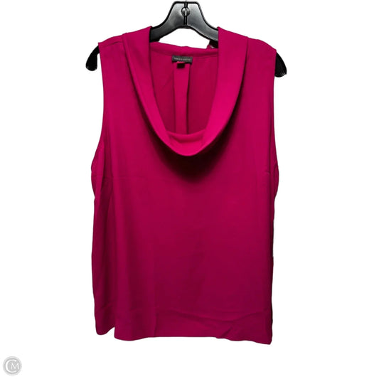 Top Sleeveless By Vince Camuto In Pink, Size: 2x