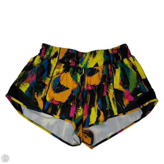 Athletic Shorts By Lululemon In Multi-colored, Size: 6