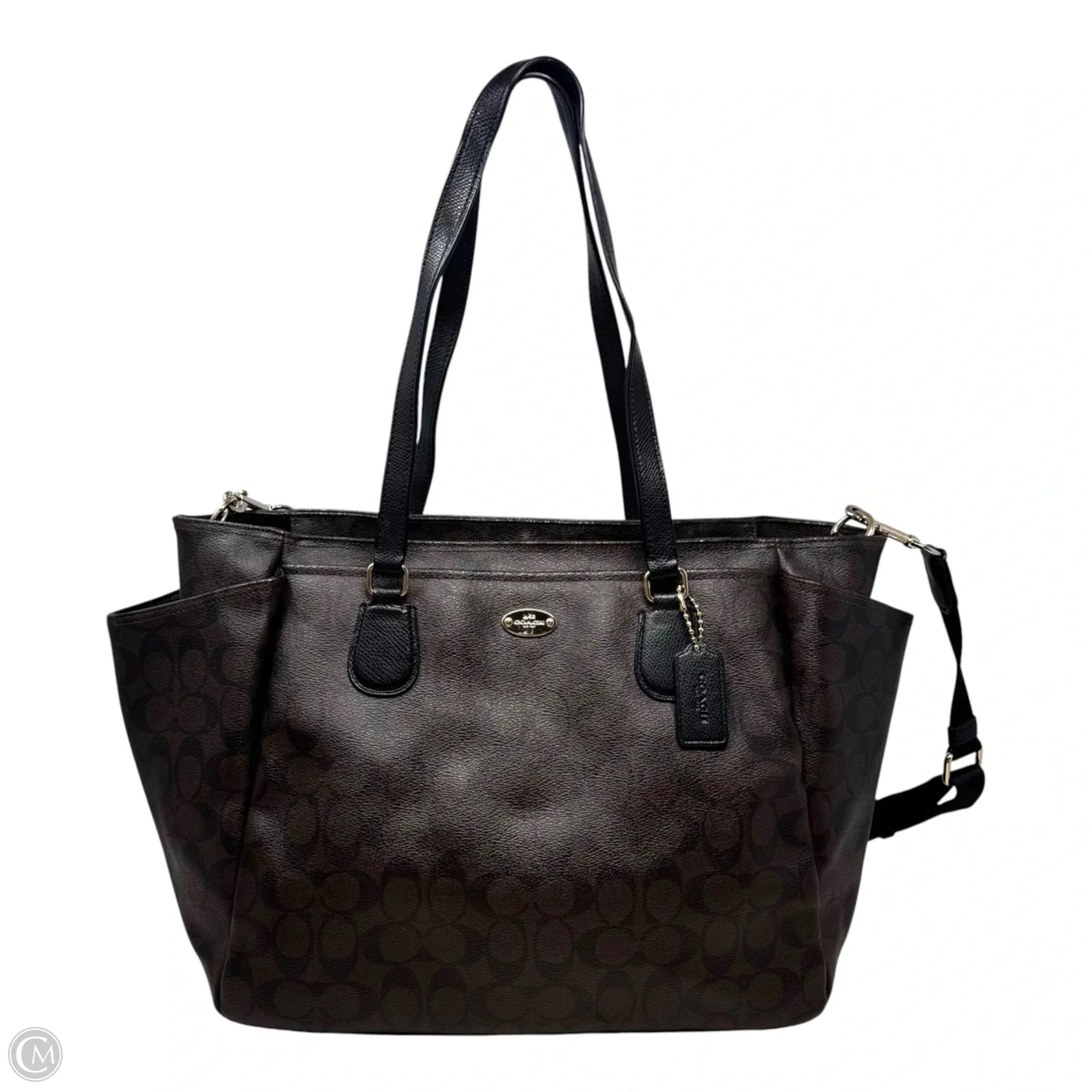 Monogram Baby Bag Designer By Coach, Size: Large