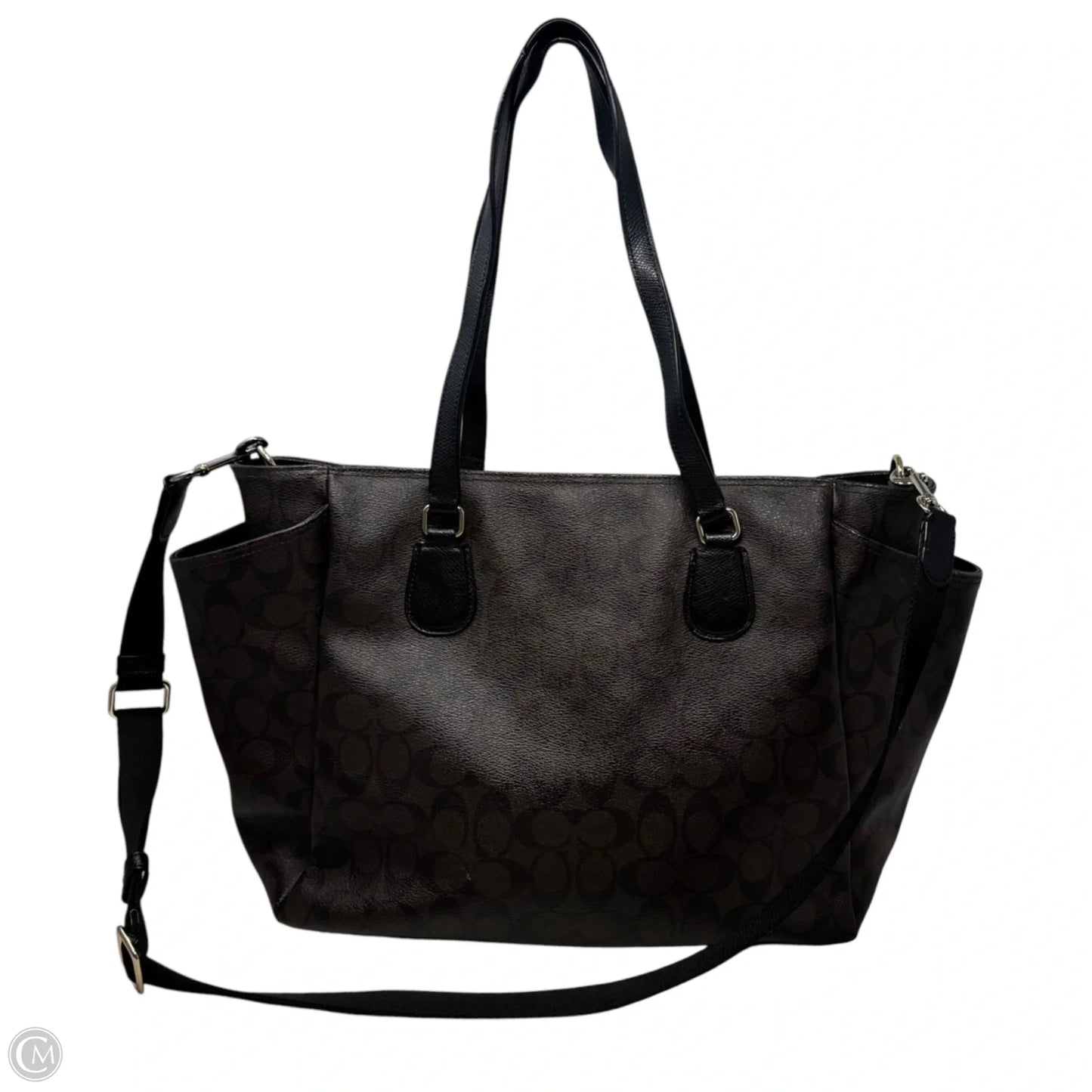 Monogram Baby Bag Designer By Coach, Size: Large