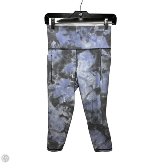 Salutation Stash Pocket II Athletic Leggings Capris By Athleta In Multi-colored, Size: S