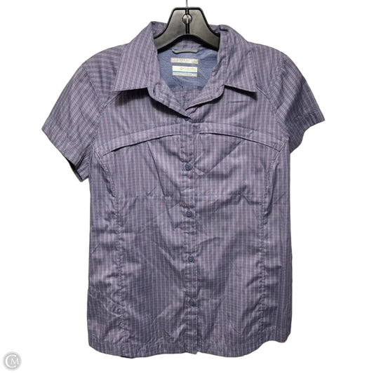 Top Short Sleeve By Columbia In Multi-colored, Size: M