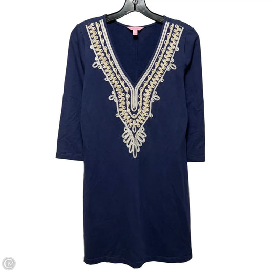 Dress Designer By Lilly Pulitzer In Blue, Size: S