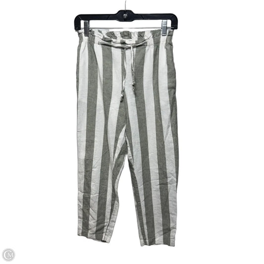 Pants Linen blend By Beachlunchlounge In Striped Pattern, Size: Xs