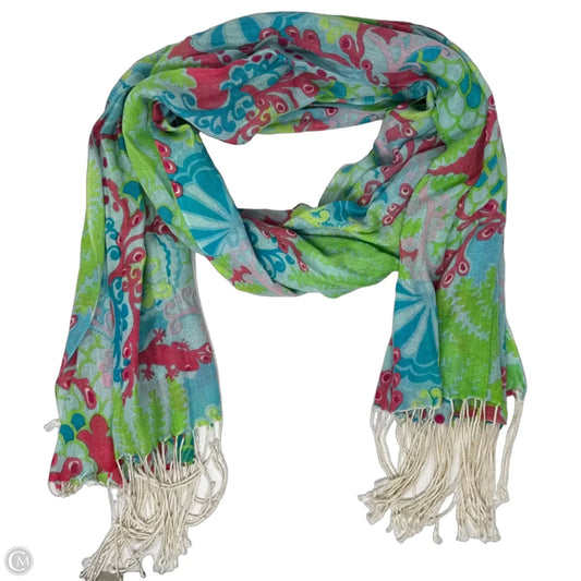 Fringe Long Scarf Designer By Lilly Pulitzer