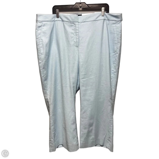 Kelsey Pants Linen By J. Crew In Blue, Size: 20