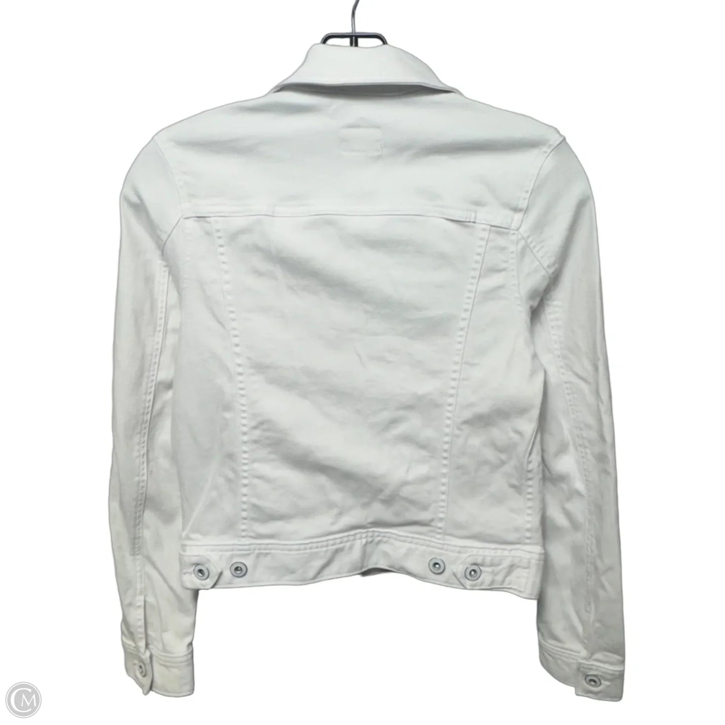 Jacket Denim By Adriano Goldschmied In White, Size: S