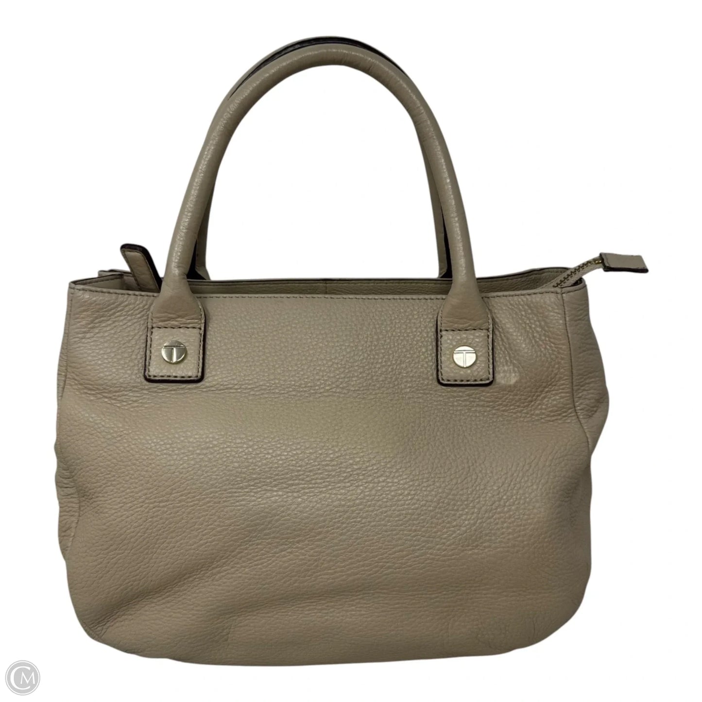 Handbag Leather By Talbots, Size: Medium