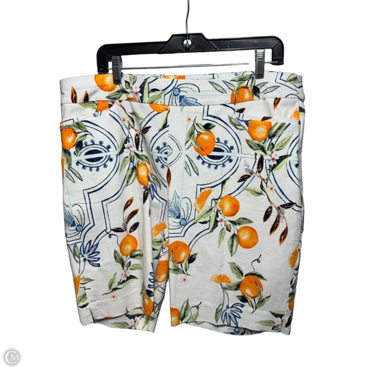 Shorts By Chicos In Multi-colored, Size: 16
