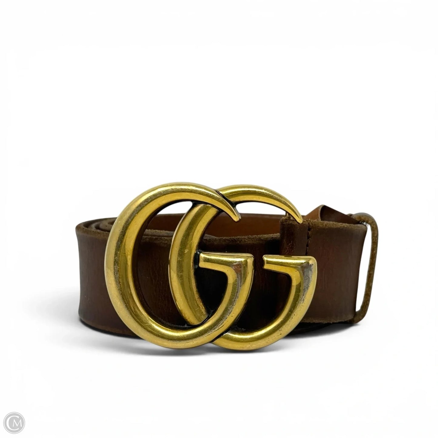 GG Marmont Wide Leather Belt Luxury Designer By Gucci
