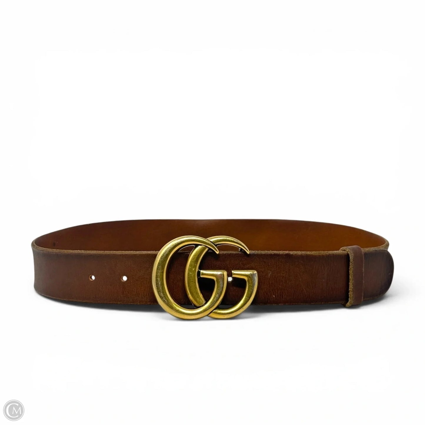 GG Marmont Wide Leather Belt Luxury Designer By Gucci