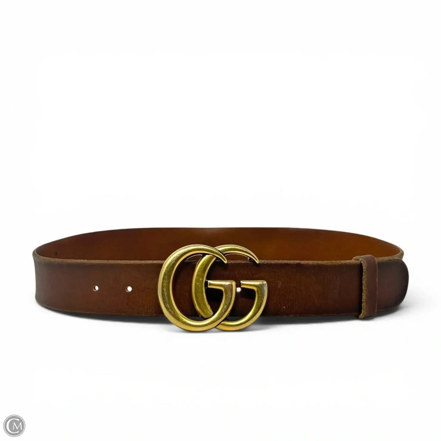 AS IS Vintage Marmont Belt Luxury Designer By Gucci  Size: 32