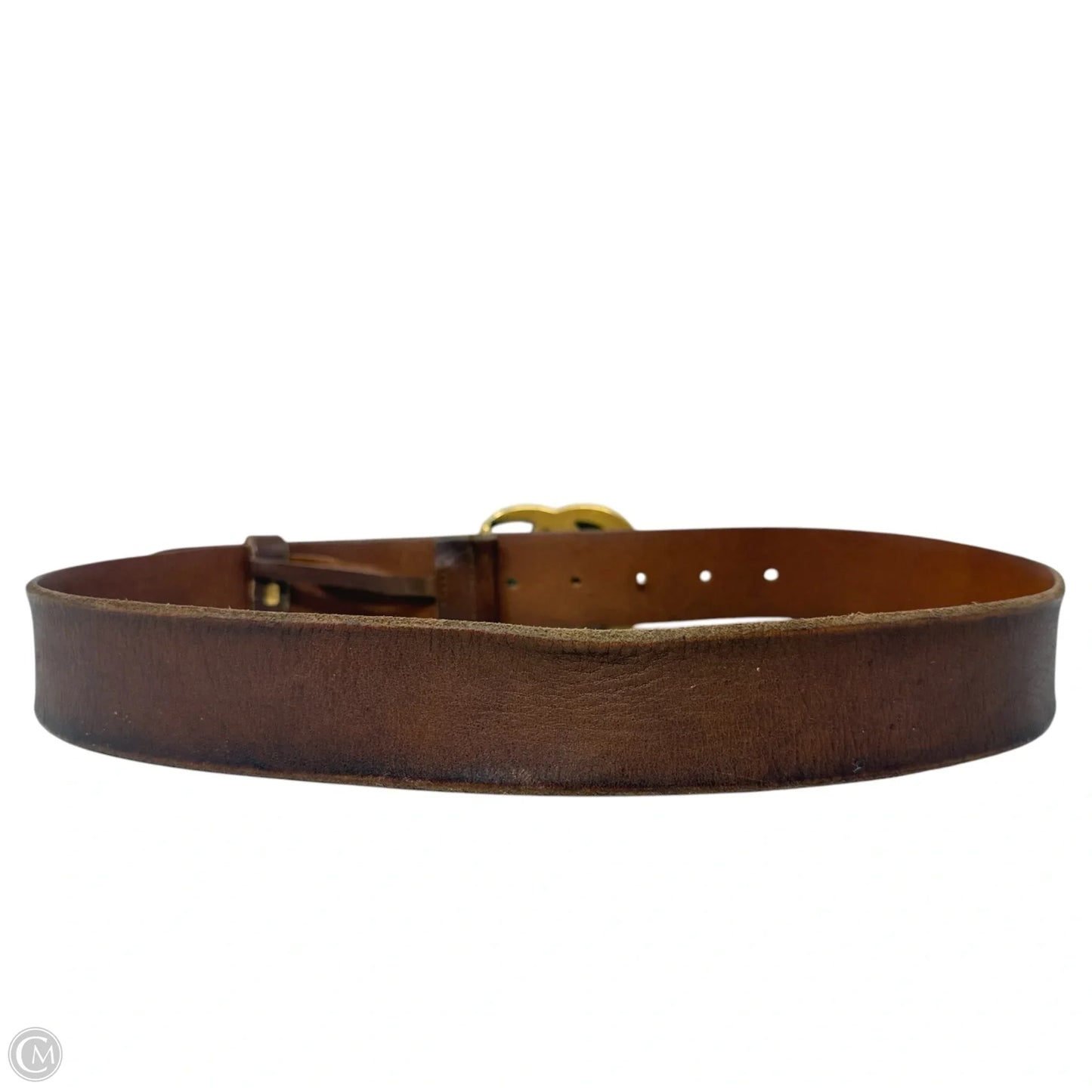 GG Marmont Wide Leather Belt Luxury Designer By Gucci