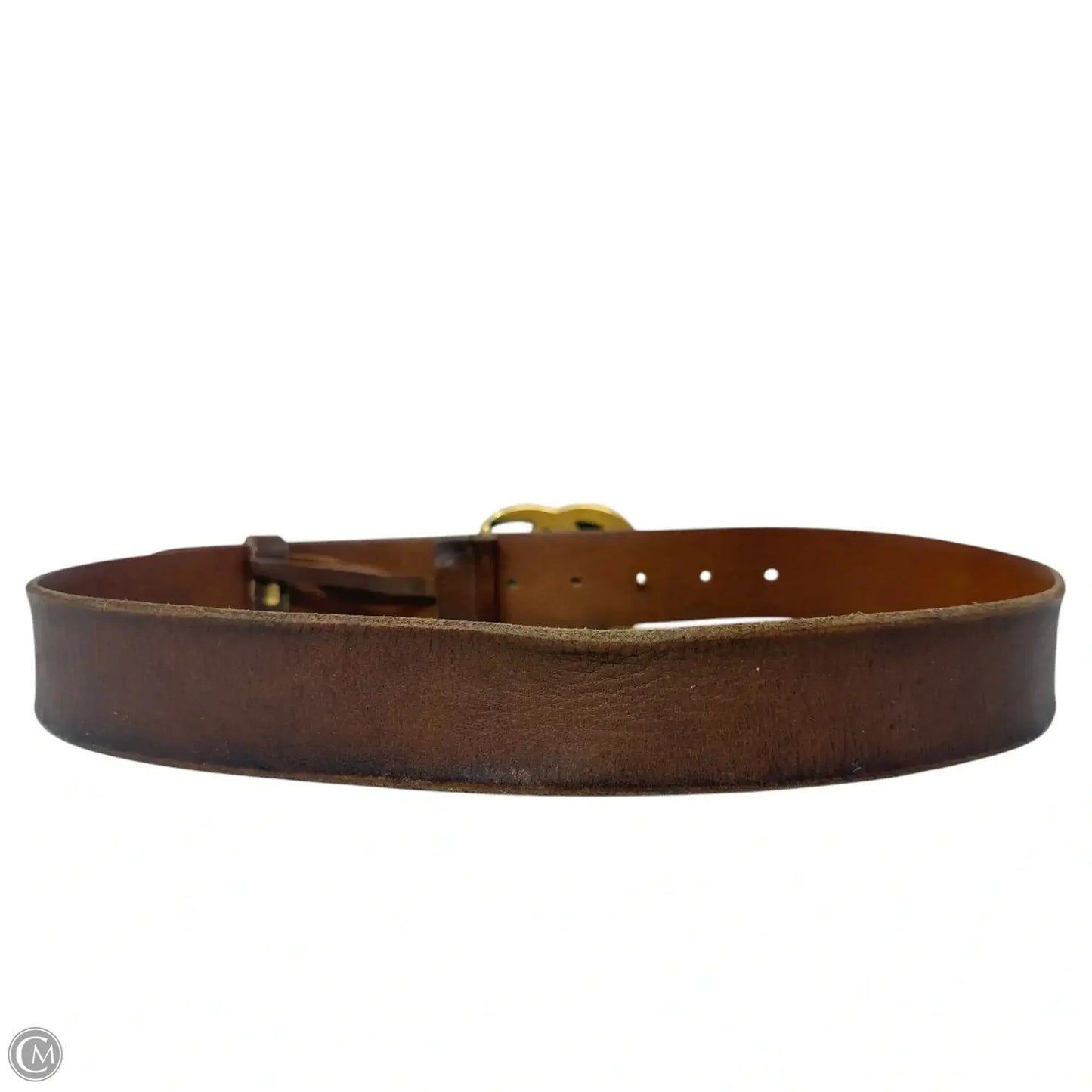 AS IS Vintage Marmont Belt Luxury Designer By Gucci  Size: 32