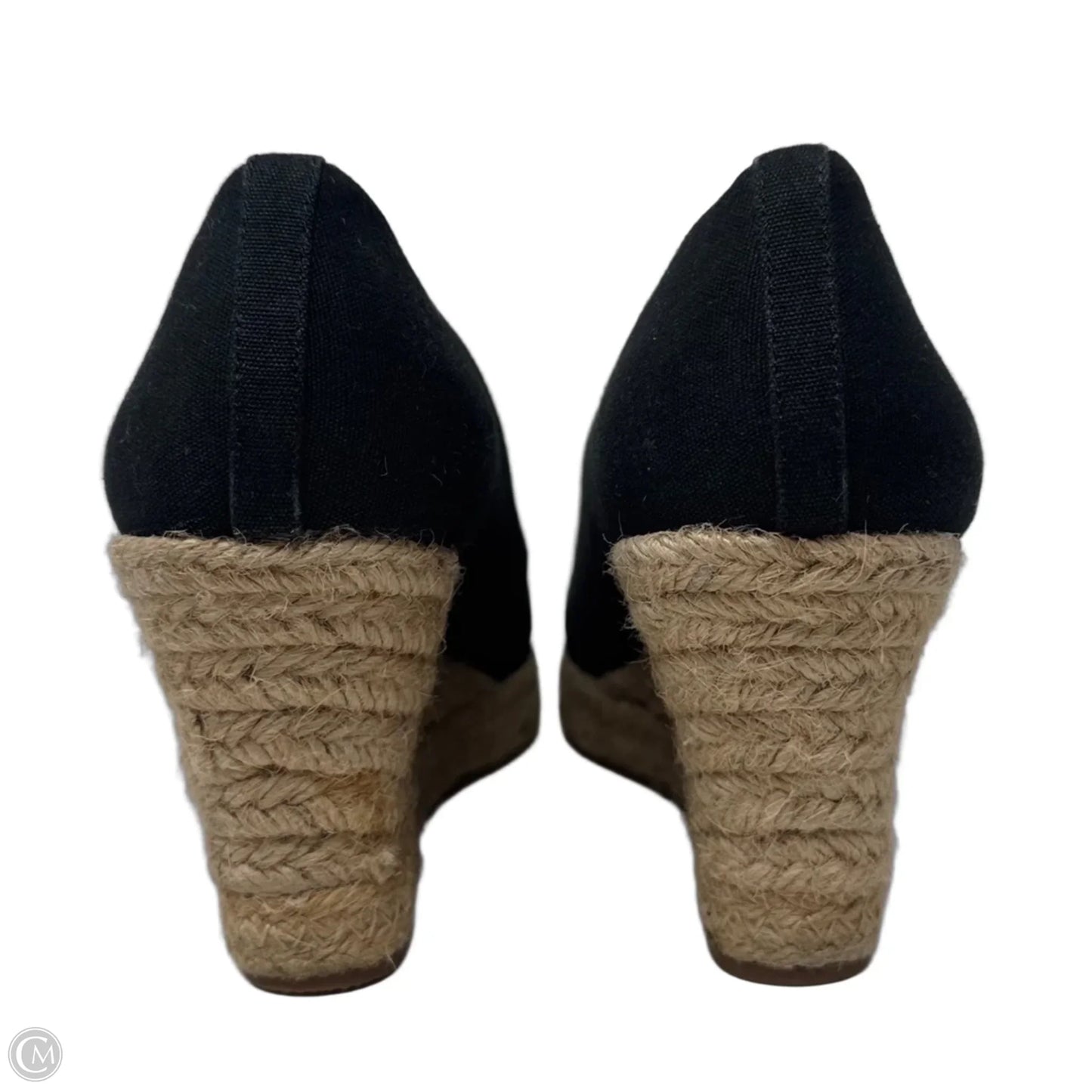 Seville Wedge Espadrilles By J. Crew In Black, Size: 7.5