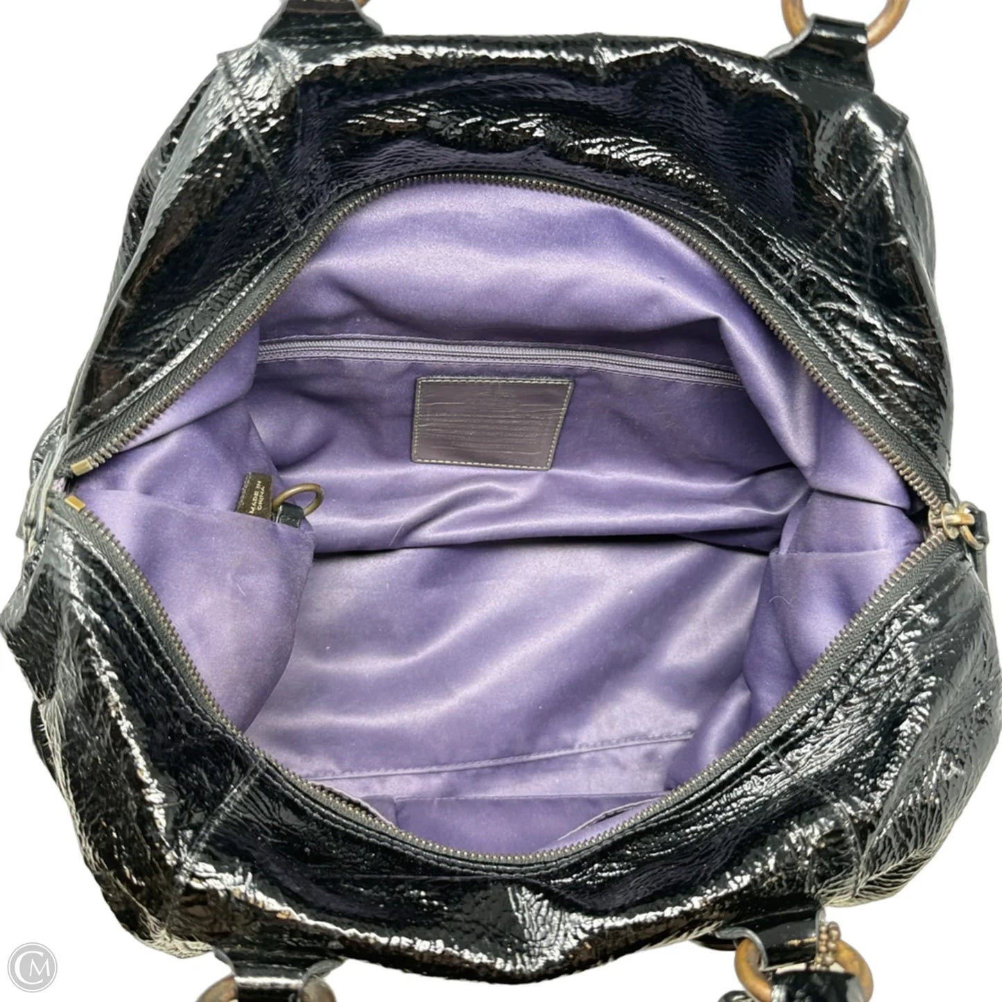 Vintage Madison Sabrina Convertible Strap Satchel Hobo Bag Designer By Coach, Size: Medium