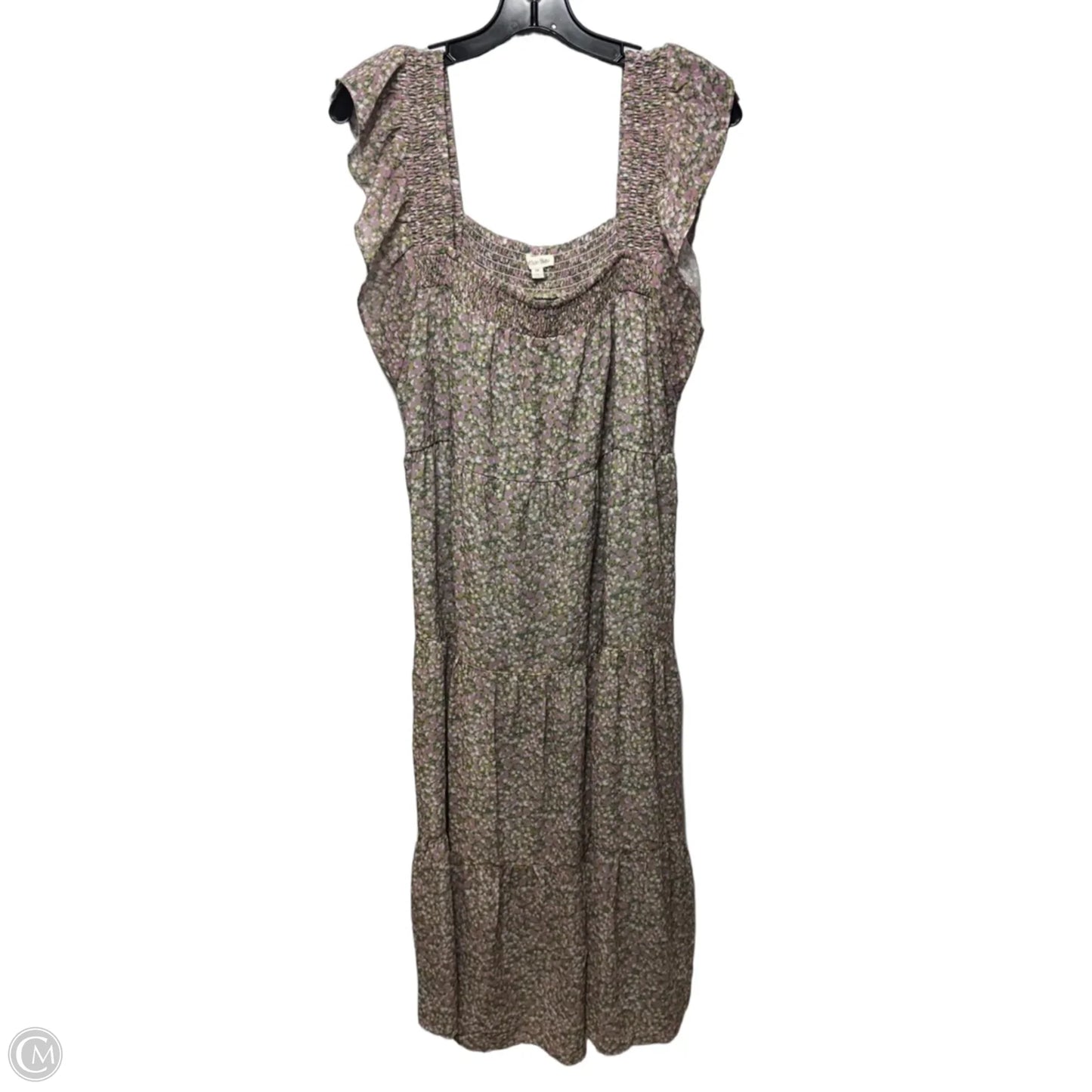 Dress Casual Maxi By Cotton Bleu In Floral Print, Size: M