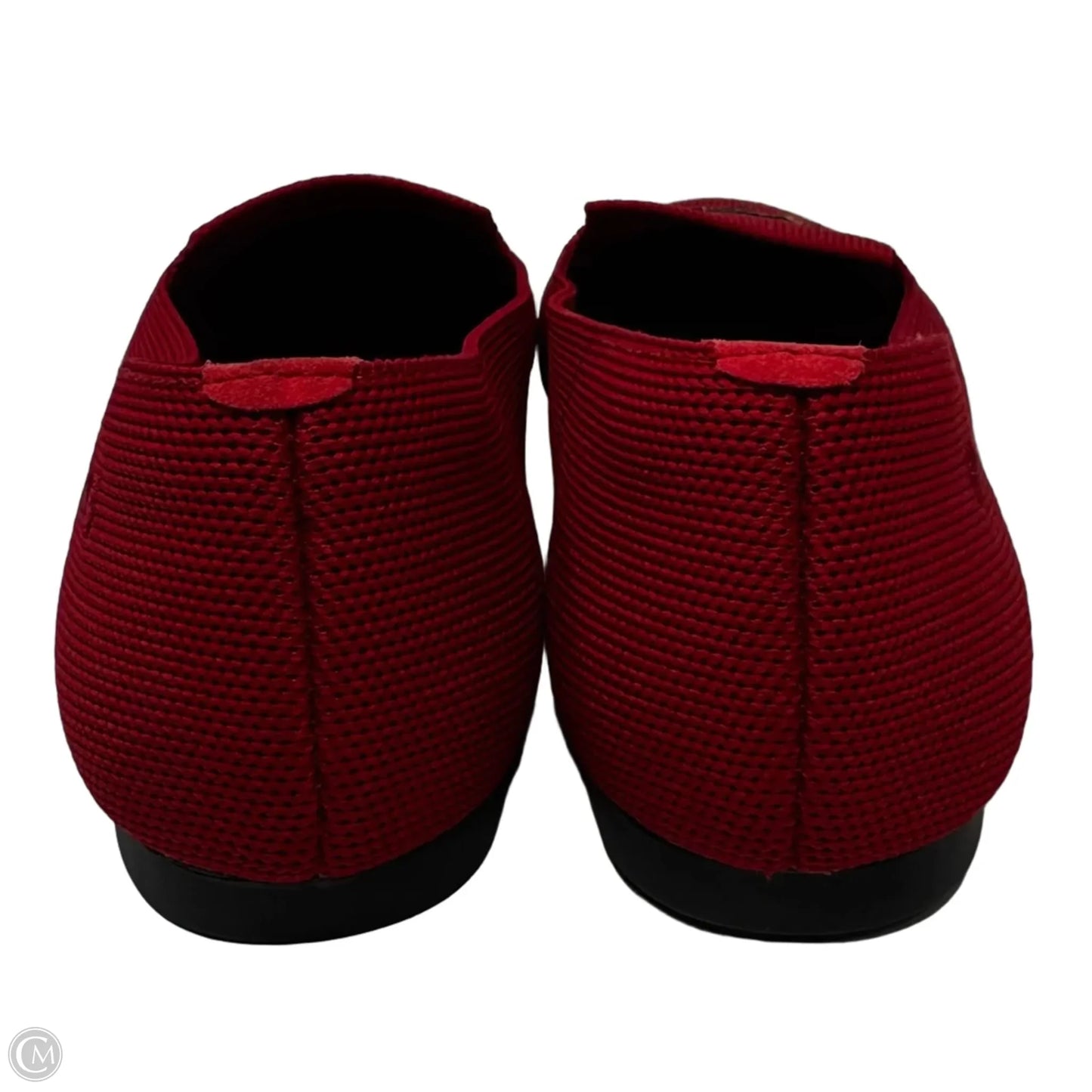 Cheetah Knit Shoes Flats By Vivaia In Red, Size: 8 (39)