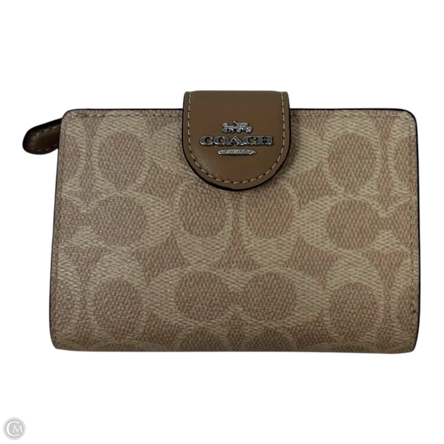 Corner Zip Wallet Designer By Coach, Size: Medium