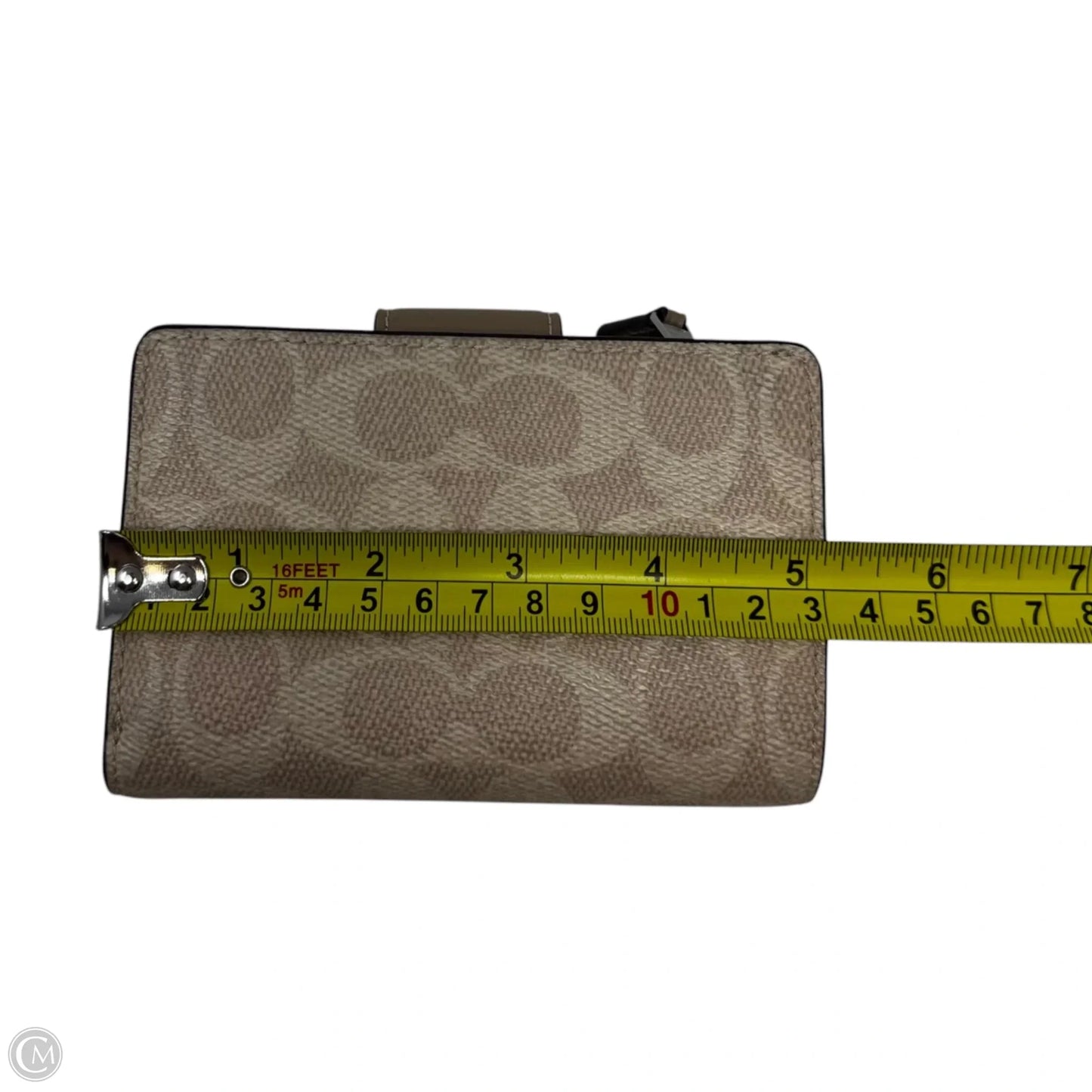 Corner Zip Wallet Designer By Coach, Size: Medium